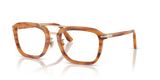 Striped Brown / Clear
