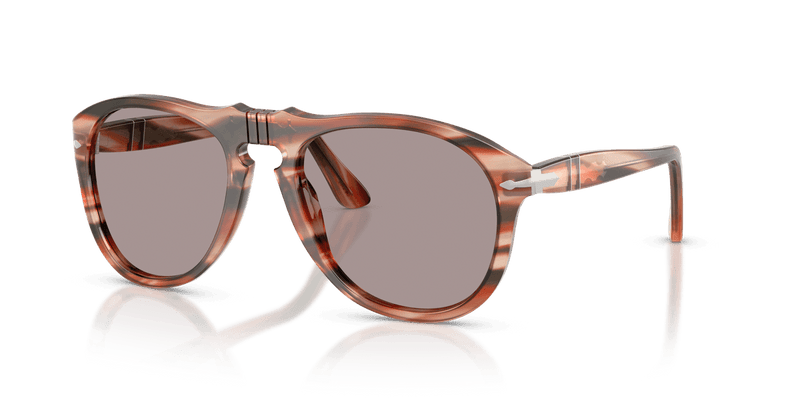 Persol PO0649 in Striped Red & Green / Violet (123353) - Alternate View