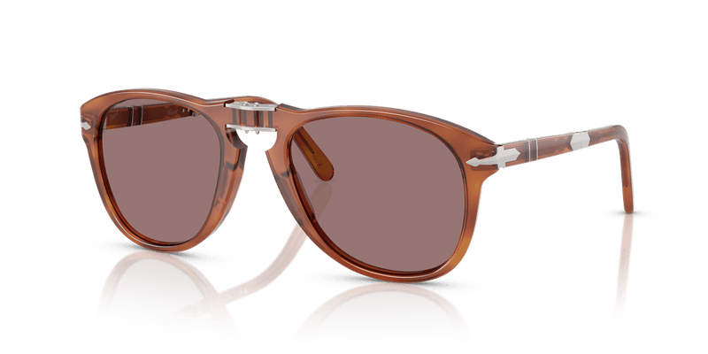 Persol STEVE MCQUEEN PO0714SM in Terra Di Siena / Violet - Front View