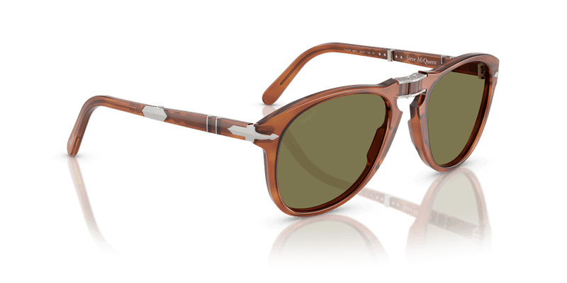 Persol STEVE MCQUEEN PO0714SM in Terra Di Siena / Polarized Green - Alternate View