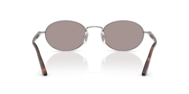 Persol IDA PO1018S in Silver / Violet - Back View