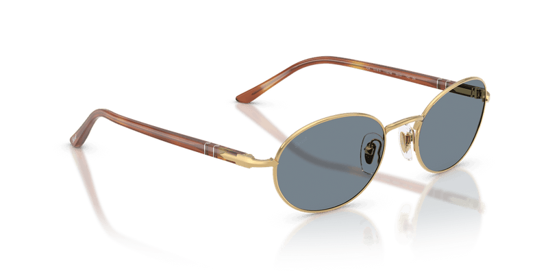 Persol IDA PO1018S in Gold / Light Blue - Alternate View
