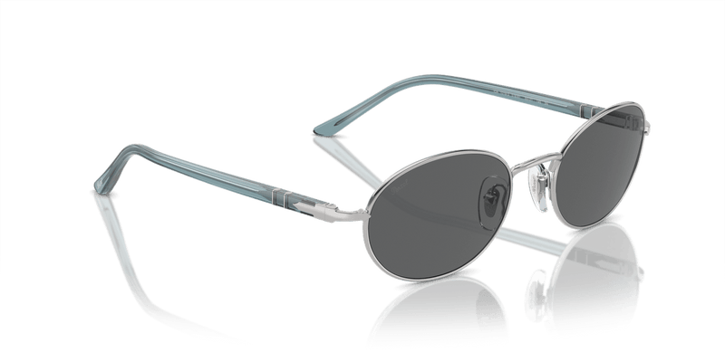 Persol IDA PO1018S in Silver / Dark Grey - Alternate View