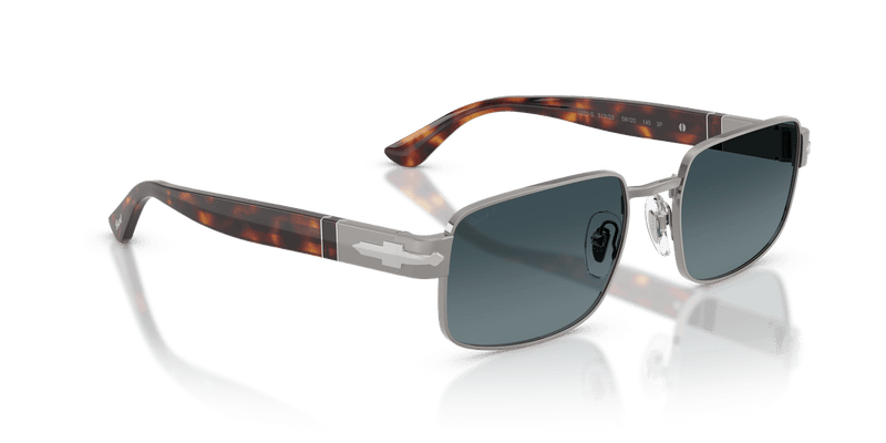 Persol PO1022S in Gunmetal / Polarized Gradient Blue - Alternate View