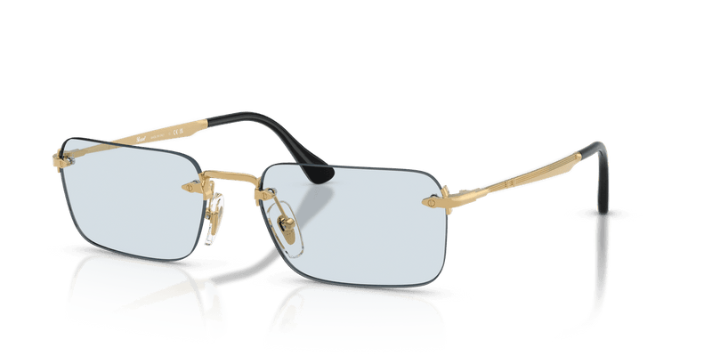 Persol LUC PO1030V in Gold / Blue Wash (1156) - Alternate View