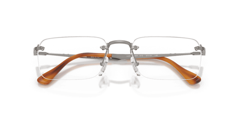 Persol LUC PO1030V in Gunmetal / Clear (513) - Alternate View