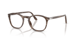 Striped Brown / Clear