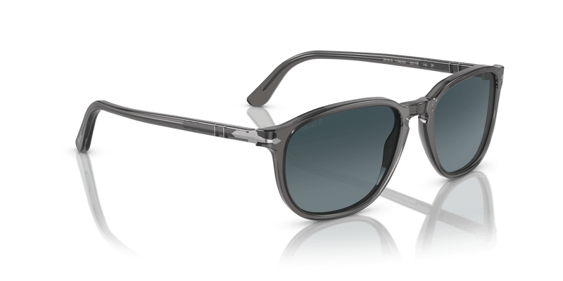 Persol PO3019S in Transparent Grey / Light Blue Gradient Dark Blue Polar (1196S3) - Back View