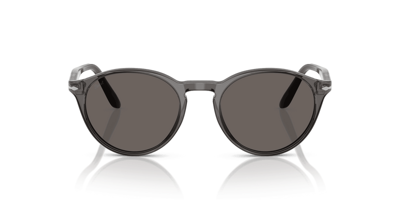 Persol PO3092SM in Transparent Grey / Dark Grey (1196B1) - Side View