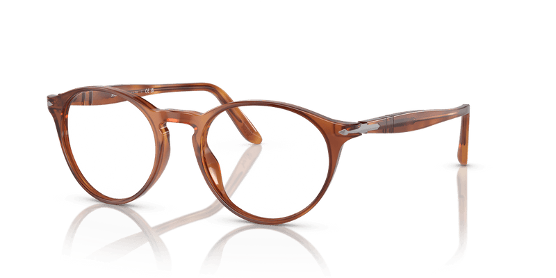 Persol PO3092V in Terra Di Siena / Clear - Temple Detail