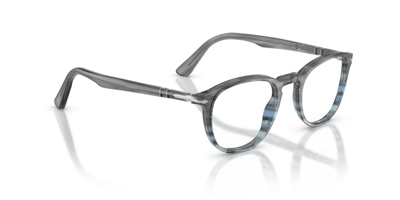 Persol PO3143V in Grey Gradient/Blue / Clear - Alternate View