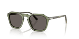 Transparent Green / Dark Grey (1226B1)