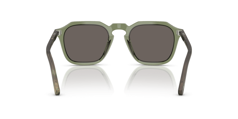 Persol PO3292S in Transparent Green / Dark Grey (1226B1) - Alternate View