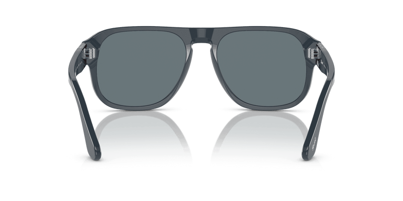 Persol JEAN PO3310S in Dusty Blue / Dark Blue Polarized (11893R) - Alternate View