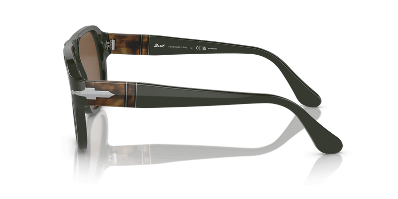 Persol JEAN PO3310S in Matte Dark Green / Polarized Brown (119057) - Alternate View