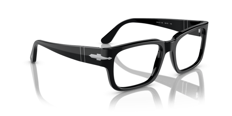 Persol PO3315V in Black / Clear - Alternate View