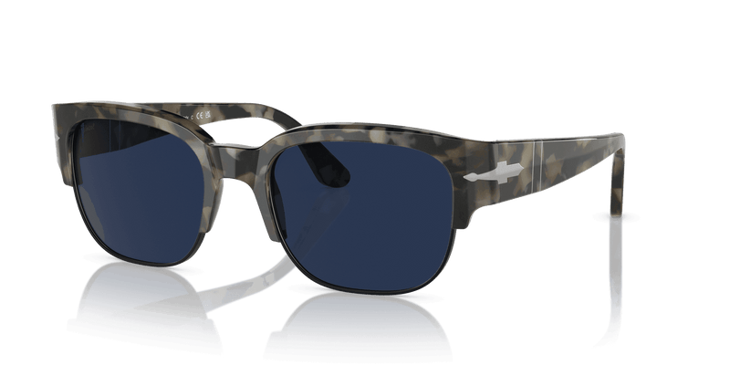 Persol TOM PO3319S in Brown Tortoise / Transitions 8 Sapphire (1071GG) - Front View