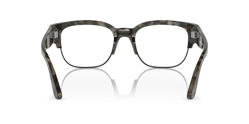 Persol TOM PO3319S in Brown Tortoise / Transitions 8 Sapphire (1071GG) - Back View