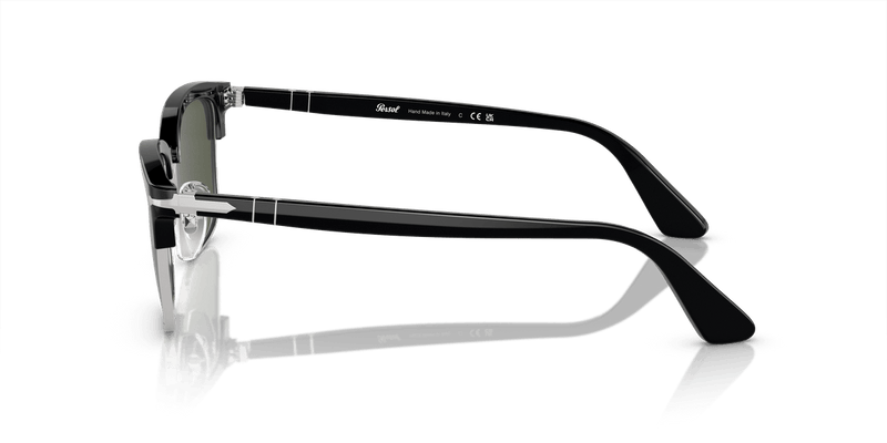 Persol PO3327S in Black / Green - Side View