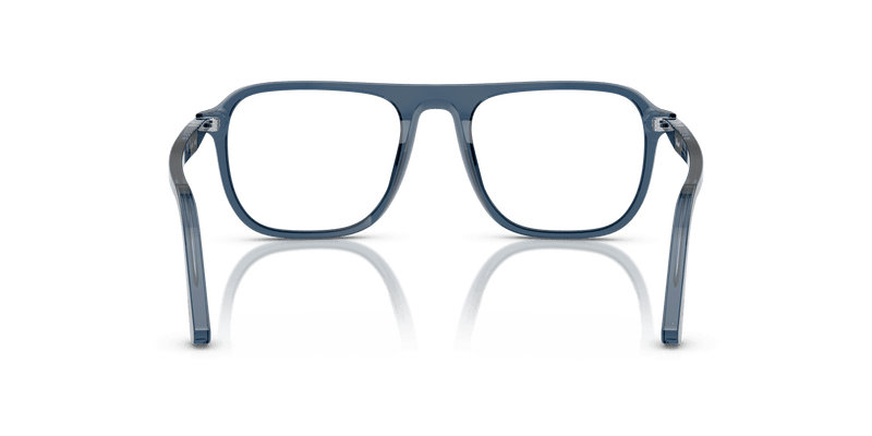Persol JACQUES PO3359V in Transparent Blue Denim / Clear (1197) - Alternate View