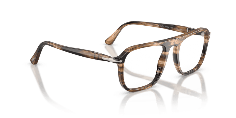 Persol JACQUES PO3359V in Black Brown / Clear (1236) - Alternate View