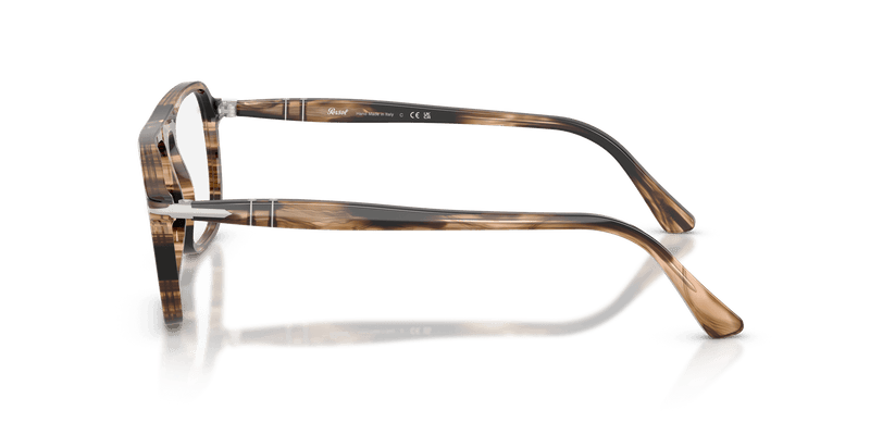 Persol JACQUES PO3359V in Black Brown / Clear (1236) - Alternate View