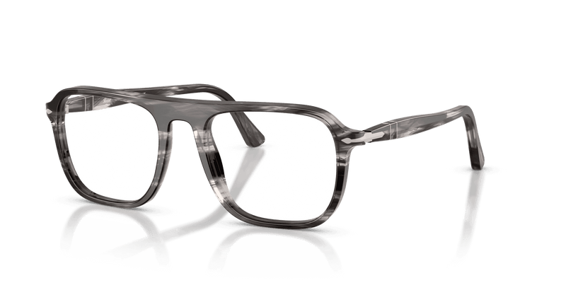 Persol JACQUES PO3359V in Black Grey / Clear (1238) - Alternate View