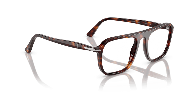 Persol JACQUES PO3359V in Havana / Clear (24) - Alternate View