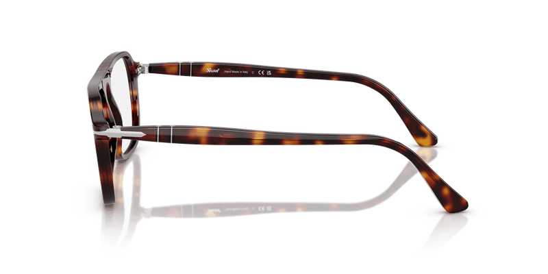 Persol JACQUES PO3359V in Havana / Clear (24) - Alternate View