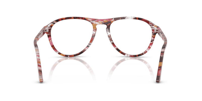 Persol LYNN PO3371V in Cyclamen/Khaki / Clear (1220) - Alternate View
