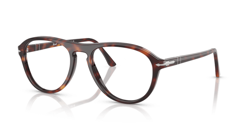 Persol LYNN PO3371V in Havana / Clear (24) - Front View