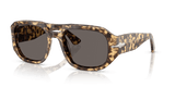 Brown/Beige Tortoise / Dark Grey (1056B1)