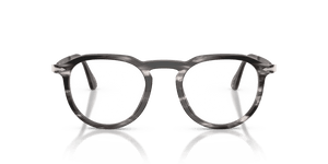 Striped Black & Grey / Clear (1238)