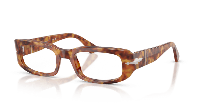Persol PO3388V in Brown Tortoise / Clear - Front View