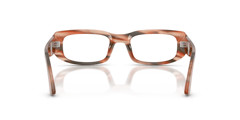 Persol PO3388V in Striped Red & Green / Clear - Alternate View