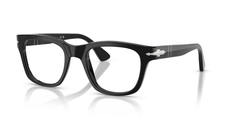 Persol CECIL PO3389V in Black / Clear (95) - Alternate View