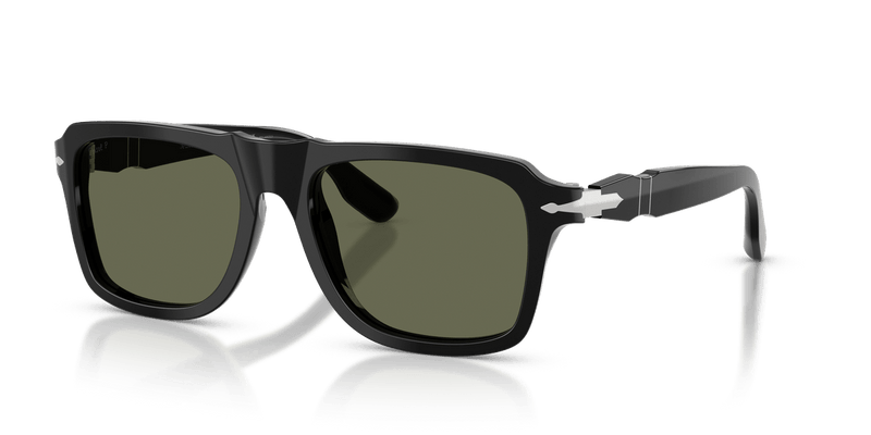 Persol PO8002S in Black / Polarized Green - Alternate View
