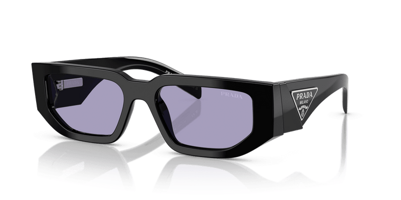 Prada PR 09ZS in Black / Violet (16K01O) - Front View