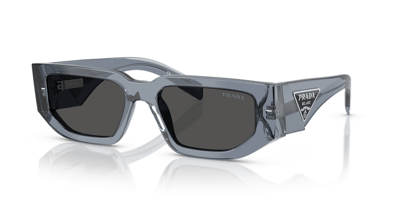 Prada PR 09ZS in Transparent Ocean / Dark Grey (17T08Z) - Alternate View