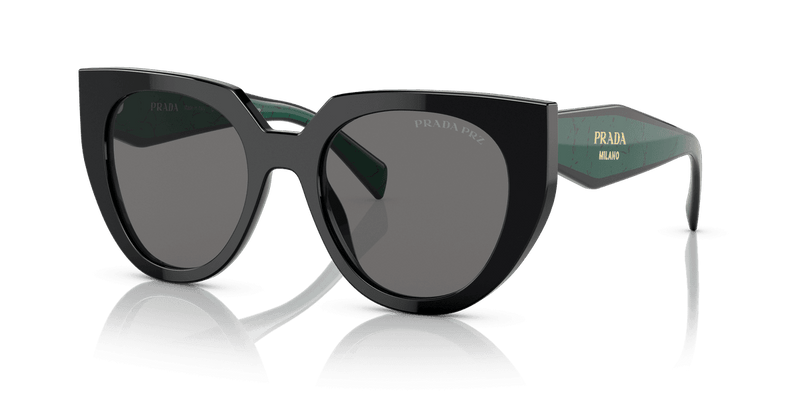 Prada PR 14WS in Black / Dark Grey Polar (1AB5Z1) - Alternate View