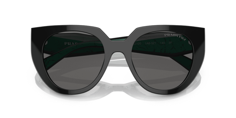 Prada PR 14WS in Black / Dark Grey Polar (1AB5Z1) - Alternate View