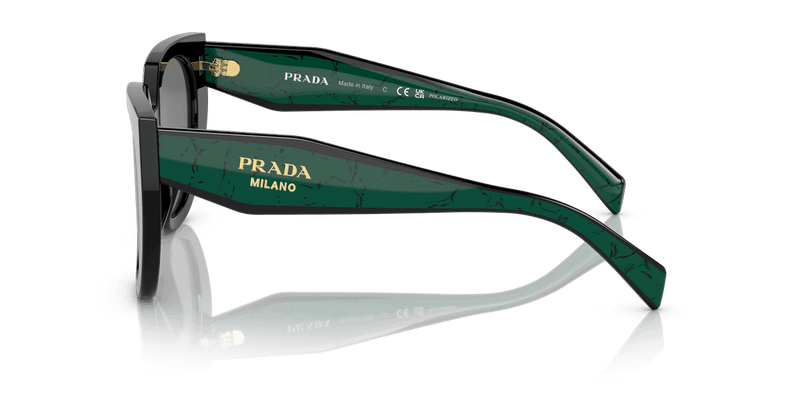 Prada PR 14WS in Black / Dark Grey Polar (1AB5Z1) - Alternate View