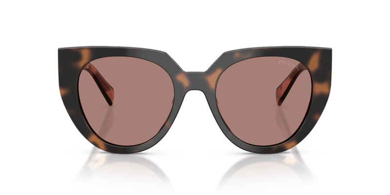 Prada PR 14WS in Mauve Tortoise / Light Brown (23A60B) - Front View