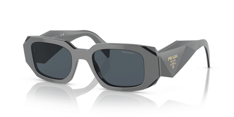 Prada PR 17WS in Marble Black / Dark Grey (11N09T) - Front View