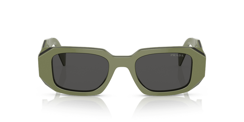 Prada PR 17WS in Sage/Black / Dark Grey (13N5S0) - Front View