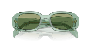 Transparent Sage / Green Mirror Internal Silver (11R10E)
