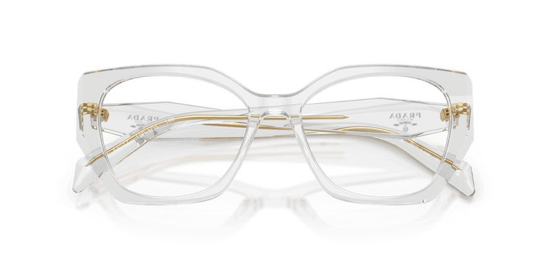 Prada PR 18WV in Transparent Grey (12R1O1) - Side View
