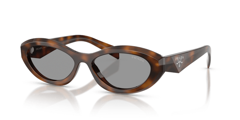 Prada PR 26ZS in Juniper Tortoise / Grey (20D50Q) - Front View
