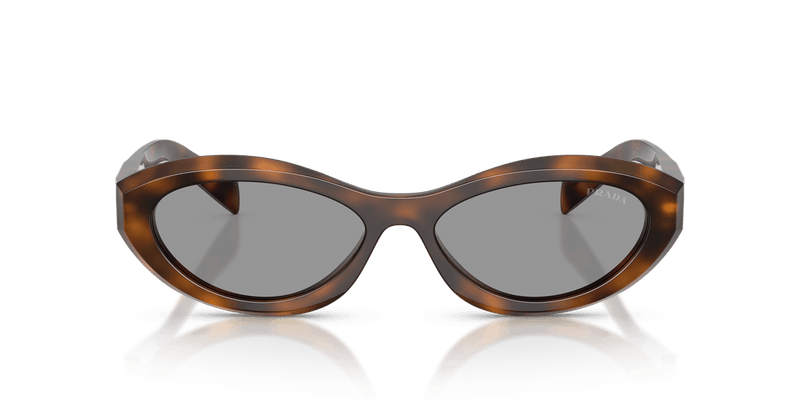 Prada PR 26ZS in Juniper Tortoise / Grey (20D50Q) - Back View