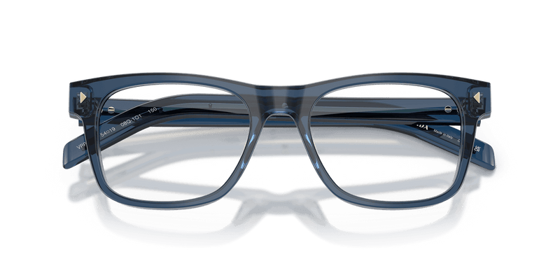 Prada PR A13V in Hematite (08Q1O1) - Side View